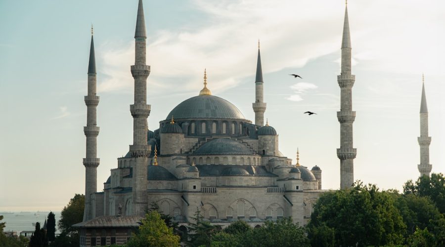 a picture of a building that looks like a mosque